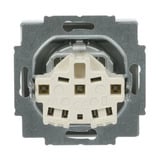 Busch-Jaeger Schutzkontakt Steckdosen Einsatz aluminium, Retail