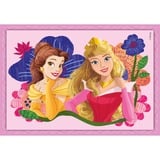 Clementoni Supercolor 4 in 1 - Disney Princess, Puzzle 4 Puzzle (12-24 Teile)