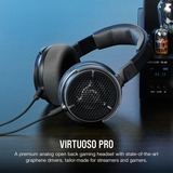 Corsair VIRTUOSO PRO, Gaming-Headset carbon, 3.5 mm Klinke