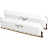 Crucial DIMM 32 GB DDR5-6400 (2x 16 GB) Dual-Kit, Arbeitsspeicher weiß, CP2K16G64C32U5W, Pro, INTEL XMP, AMD EXPO