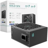 DeepCool GAMER STORM PS750G, PC-Netzteil schwarz, 1x 12-Pin High-Power GPU, 3x PCIe, Kabelmanagement, 750 Watt