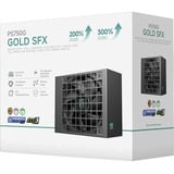 DeepCool GAMER STORM PS750G, PC-Netzteil schwarz, 1x 12-Pin High-Power GPU, 3x PCIe, Kabelmanagement, 750 Watt