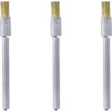 Dremel Messingbürste Ø 3,2 mm (537) 3 Stück, Schaft  Ø  3,2mm