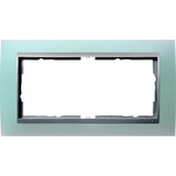 Gira Abdeckrahmen zweifach opak Event grün, Retail