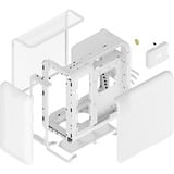HYTE X50 Air Snow White, Tower-Gehäuse weiß, Vollflächiges Micro-Mesh