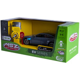 Jamara Audi RS e-tron GT Diecast, Modellfahrzeug grau, Maßstab 1:36, inkl. Knopfzellen, Rückzugmotor