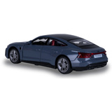 Jamara Audi RS e-tron GT Diecast, Modellfahrzeug grau, Maßstab 1:36, inkl. Knopfzellen, Rückzugmotor