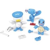 Mattel MEGA Pokémon 4 Wasser-Typ Pokémon Sets, Konstruktionsspielzeug 