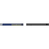 Netgear 24-Port Gigabit PoE+ und PoE++ Smart Switch GS728TXUP 420 W PoE Budget, inkl. 1 Jahres Abonnement von Insight