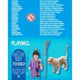 PLAYMOBIL 70382 Asiakämpferin mit Tiger, Konstruktionsspielzeug 
