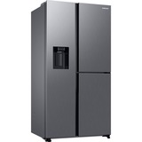 SAMSUNG RH68B8820S9/EG RS8000, Side-by-Side edelstahl/silber, Food Showcase Tür, Festwasseranschluss