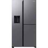 SAMSUNG RH68B8820S9/EG RS8000, Side-by-Side edelstahl/silber, Food Showcase Tür, Festwasseranschluss