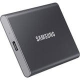 Samsung Portable SSD T7 4 TB, Externe SSD grau, USB-C 3.2 Gen 2 (10 Gbit/s), extern