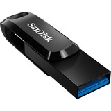 SanDisk Ultra Dual Drive Go 32 GB, USB-Stick schwarz, USB-A 3.2 Gen 1, USB-C 3.2 Gen 1