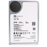 Seagate Exos X24 24 TB Generalüberholt, Festplatte SATA 6 Gb/s, 3,5"