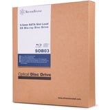 SilverStone SOB03, Blu-ray-Brenner schwarz, SATA 3 Gb/s, 5,25 Zoll