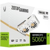 ZOTAC GeForce RTX 5060 Ti Twin Edge OC 16GB White Edition, Grafikkarte DLSS 4, 3x DisplayPort, 1x HDMI 2.1