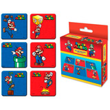 AK Tronic Software & Services Super Mario – Mario Poses 6er Set, Untersetzer 