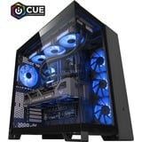 ALTERNATE Custom PC Series • iCUE Blue Madness Gaming PC, Gaming-PC schwarz/transparent, ohne Betriebssystem