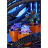 ALTERNATE Custom PC Series • iCUE Blue Madness Gaming PC, Gaming-PC schwarz/transparent, ohne Betriebssystem