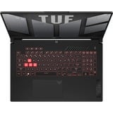 ASUS TUF Gaming A17 (FA707NVR-HX009), Gaming-Notebook grau, AMD Ryzen 7 7435HS, NVIDIA GeForce RTX 4060, 16 GB DDR5, 512 GB (512 GB SSD), ohne Betriebssystem