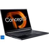 Acer ConceptD 5 (CN516-72G-75RV), Notebook schwarz, Windows 11 PRo 64-Bit, 1 TB SSD