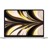 Apple MacBook Air 34,5 cm (13,6") 2022, Notebook champagner, Polarstern, M2, 10-Core GPU, macOS, Deutsch, 512 GB SSD