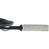 BlueOptics BlueLAN Direct Attach Kabel kompatibel zu NVIDIA MCP1650-H001E30 QSFP56 schwarz, 1 Meter