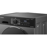 Bomann WA 7112 titan, Waschmaschine titan/schwarz