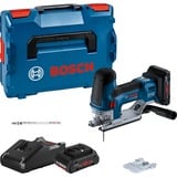 Bosch Akku-Stichsäge GST 18V-155 SC Professional, 18Volt blau/schwarz, 2x Akku ProCORE18V 4,0Ah, in L-BOXX