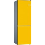 Bosch KVN39IFEA Serie | 4, Kühl-/Gefrierkombination gelb/grau, Vario Style (austauschbare Farbfronten)