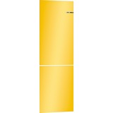 Bosch KVN39IFEA Serie | 4, Kühl-/Gefrierkombination gelb/grau, Vario Style (austauschbare Farbfronten)