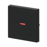 Busch-Jaeger Kontrollwippe einteilige Wippe matt, Abdeckung schwarz, Retail