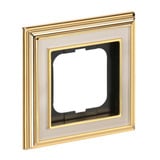 Busch-Jaeger Rahmen 1-fach, Abdeckung weiß, Retail