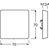 Busch-Jaeger Wippe braun, Retail