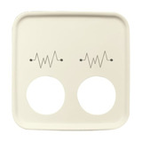 Busch-Jaeger Zentralscheibe 2548-021 G-212, Abdeckung weiß, Retail