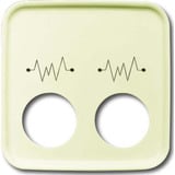 Busch-Jaeger Zentralscheibe 2548-021 G-212, Abdeckung weiß, Retail