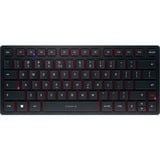 CHERRY KW 9200 MINI, Tastatur schwarz, EU-Layout (QWERTY), SX-Scherentechnologie