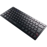 CHERRY KW 9200 MINI, Tastatur schwarz, EU-Layout (QWERTY), SX-Scherentechnologie