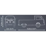 COBI Volkswagen T2a Pritschenwagen, Konstruktionsspielzeug grau, Maßstab 1:35