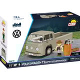 COBI Volkswagen T2a Pritschenwagen, Konstruktionsspielzeug grau, Maßstab 1:35