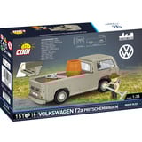 COBI Volkswagen T2a Pritschenwagen, Konstruktionsspielzeug grau, Maßstab 1:35