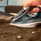 Cecotec IronHero 2600 Vital, Dampfbügeleisen blau/weiß