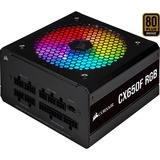 Corsair CX650F RGB, PC-Netzteil schwarz, 4x PCIe, Kabel-Management, 650 Watt