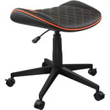 Cougar Gaming-Hocker Crosser, Gaming-Stuhl schwarz/orange, auch als Fußstütze verwendbar