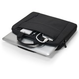 DICOTA Slim Eco BASE, Notebooktasche schwarz, bis 39,6 cm (15,6")