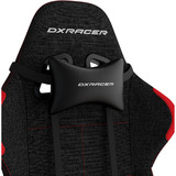 DXRacer Formular L wasserabweisender Stoff, Gaming-Stuhl schwarz/rot
