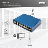 Digitus 16 Port Gigabit Ethernet Netzwerk, Switch 