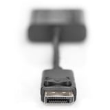 Digitus DisplayPort Adapter / Konverter schwarz, DP Stecker > VGA Buchse