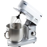 Domo DO9231KR, Küchenmaschine weiß/silber